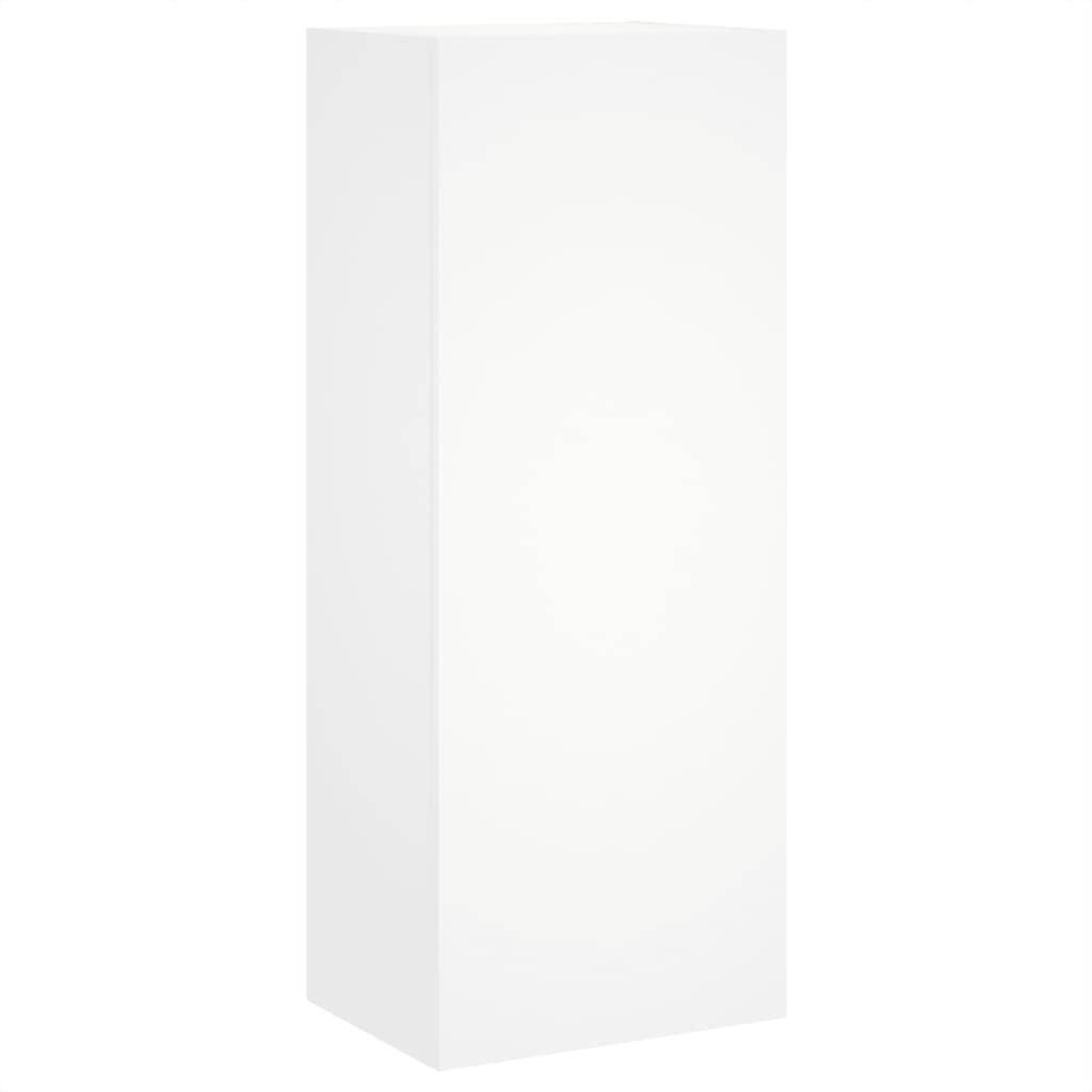 vidaXL TV Wall Cabinet White 40.5x30x102 cm Engineered Wood 2