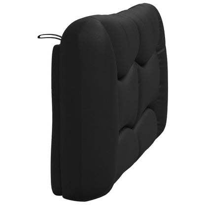 vidaXL Headboard Cushion Black 135 cm Faux Leather 6