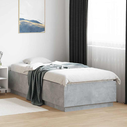 vidaXL Bed Frame without Mattress 100x200 cm Length 200 cm Width 100 cm