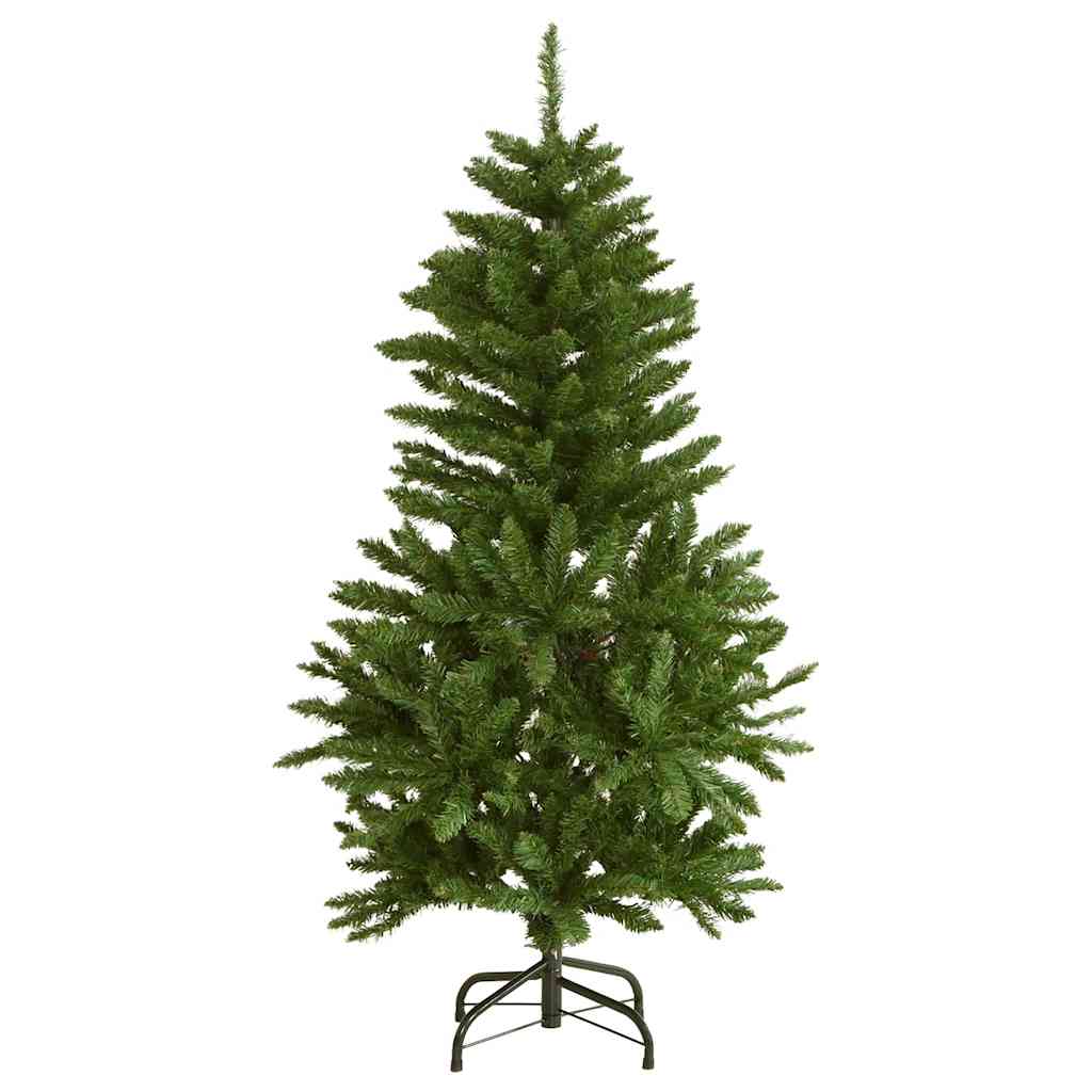 vidaXL Artificial Hinged Christmas Tree 150 LEDs & Ball Set 120 cm 5