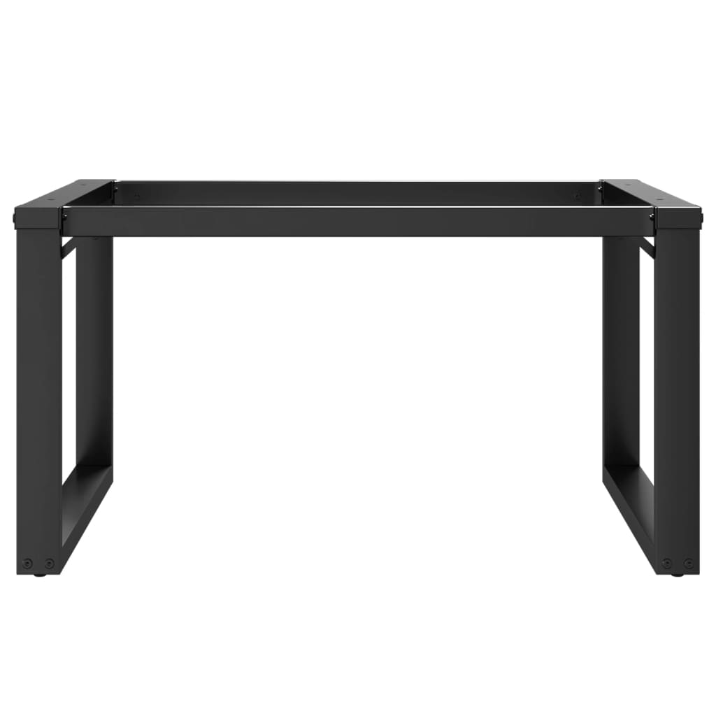vidaXL Coffee Table Legs O-Frame 80x70x43 cm Steel 4