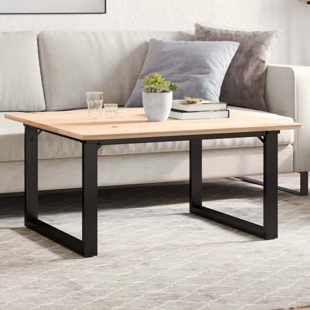 vidaXL Coffee Table Legs O-Frame 80x70x43 cm Steel 1