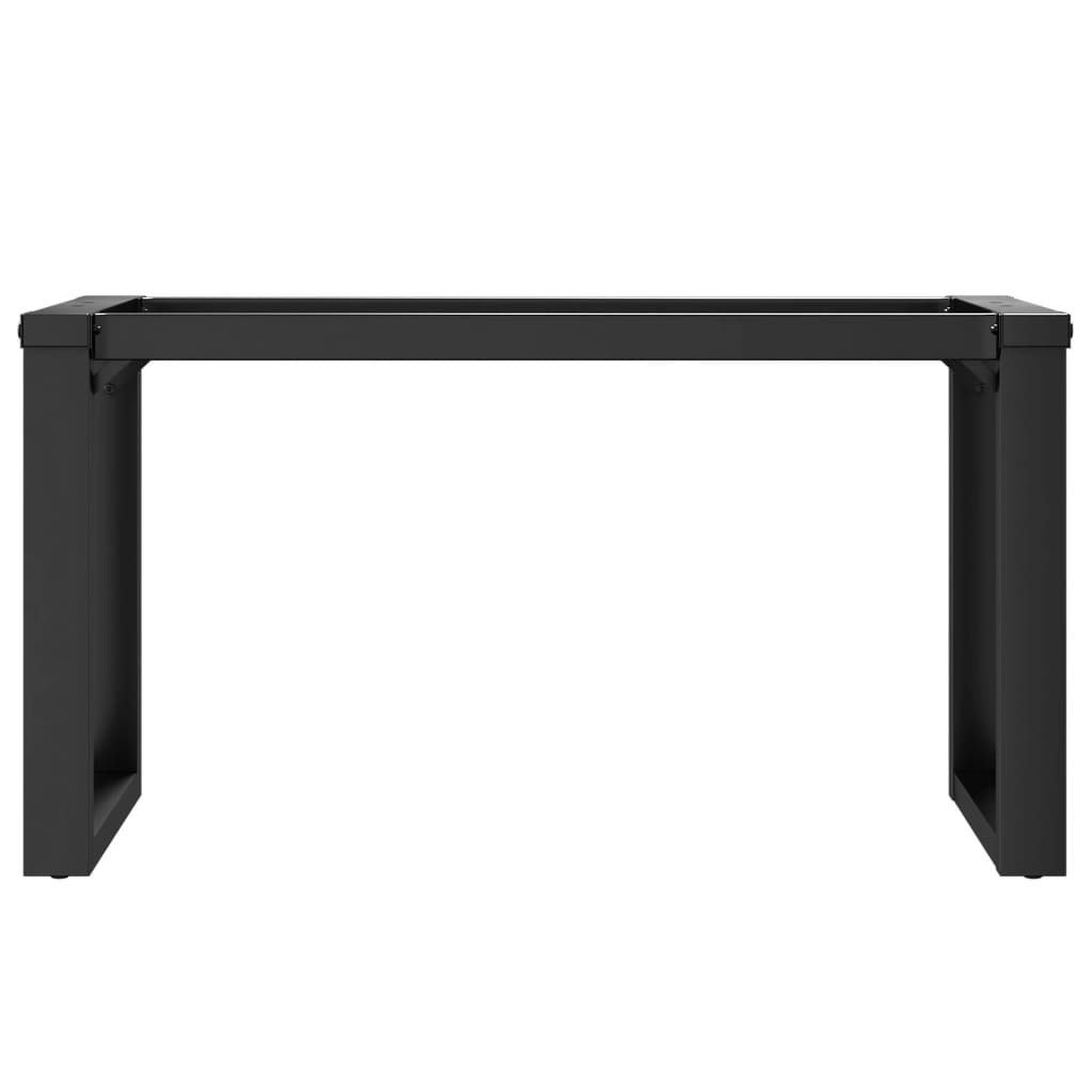 vidaXL Coffee Table Legs O-Frame 80x40x43 cm Steel 4