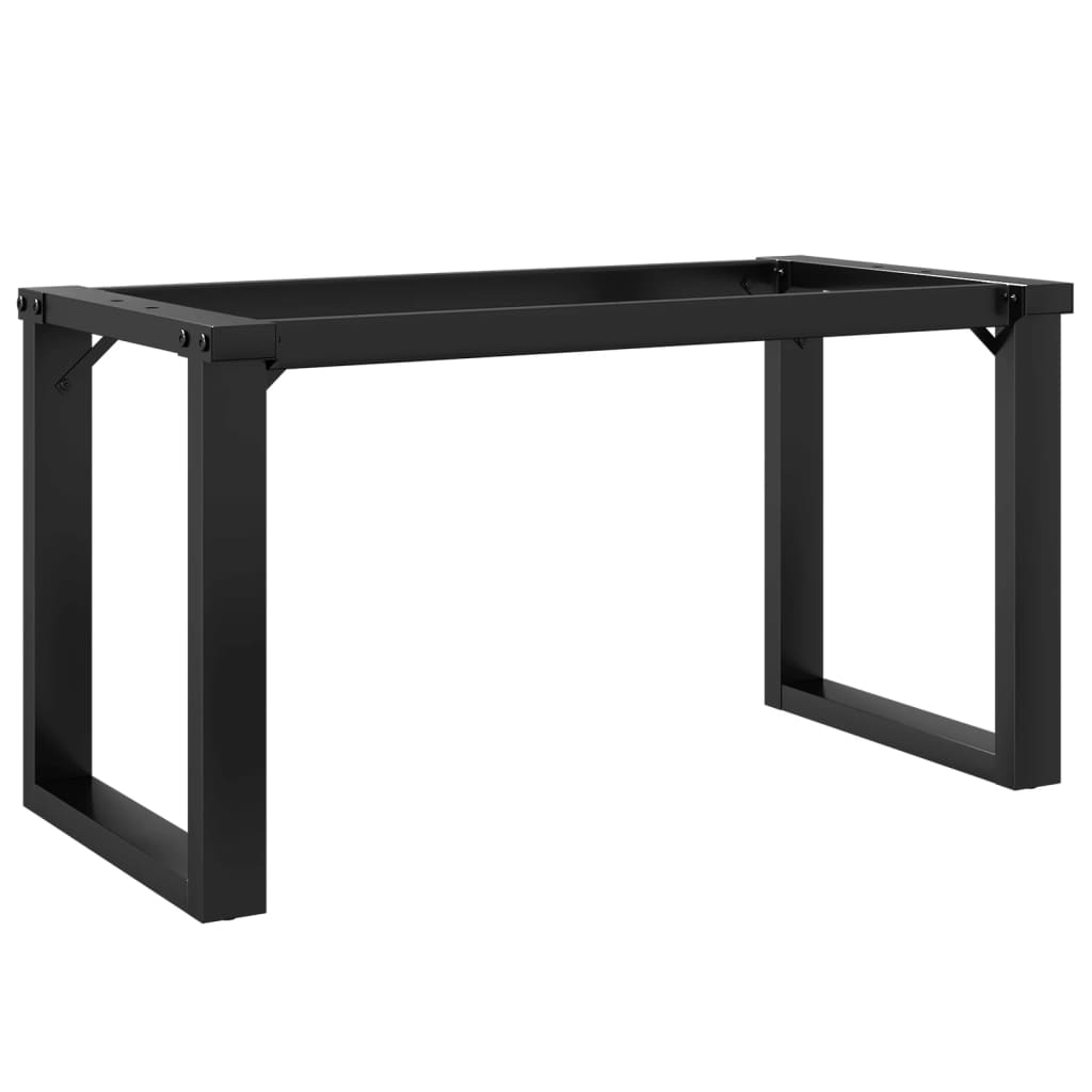 vidaXL Coffee Table Legs O-Frame 80x40x43 cm Steel 5