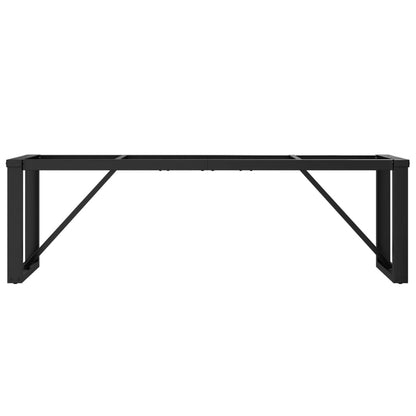 vidaXL Coffee Table Legs O-Frame 140x30x43 cm Steel 4