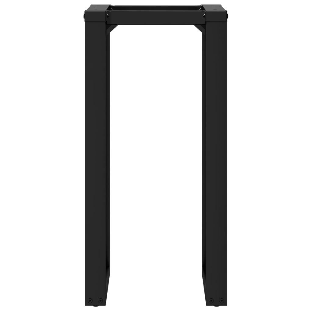 vidaXL Dining Table Legs O-Frame 40x40x73 cm Steel 4