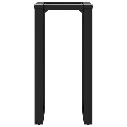 vidaXL Dining Table Legs O-Frame 40x40x73 cm Steel 4
