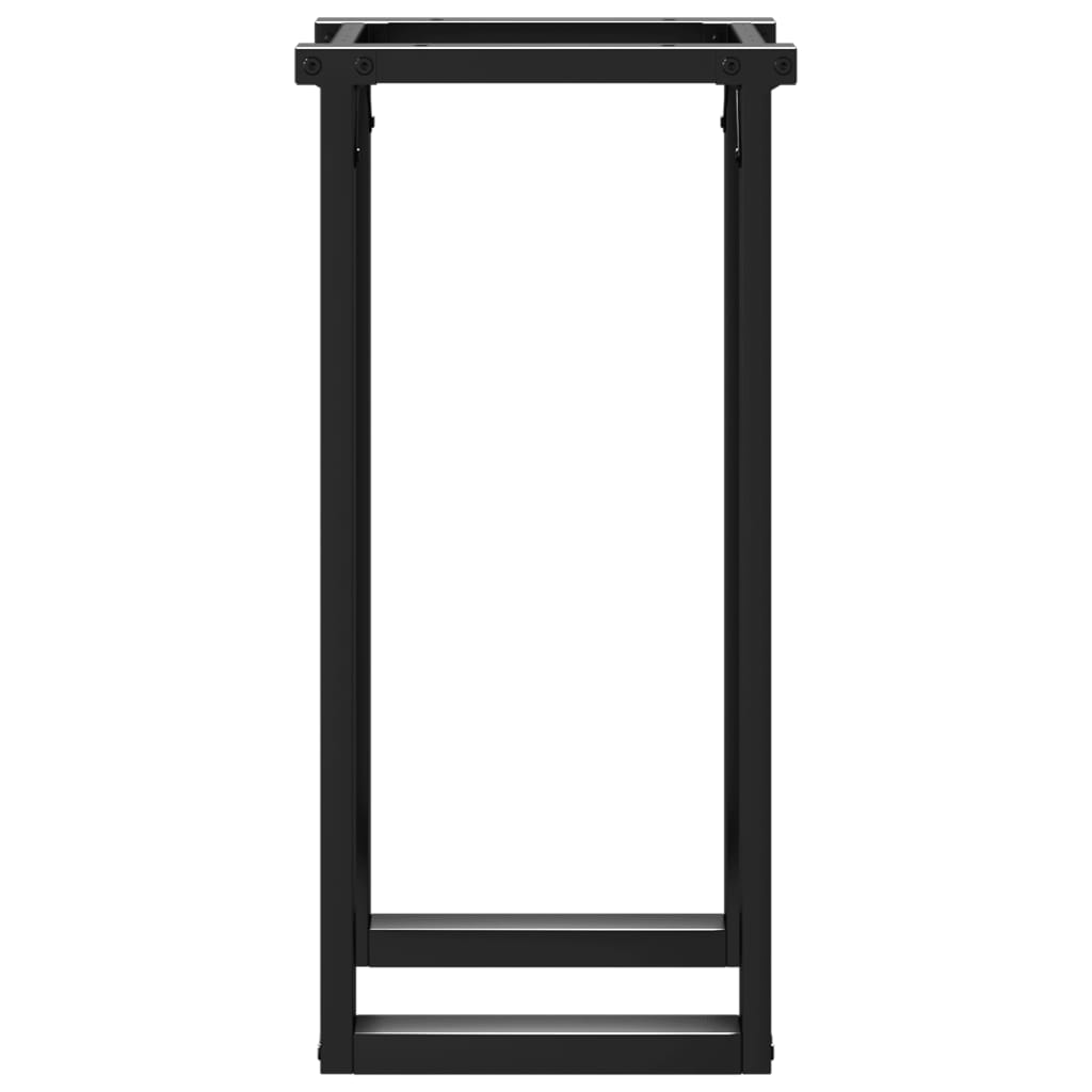 vidaXL Dining Table Legs O-Frame 40x40x73 cm Steel 5