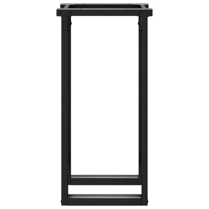 vidaXL Dining Table Legs O-Frame 40x40x73 cm Steel 5