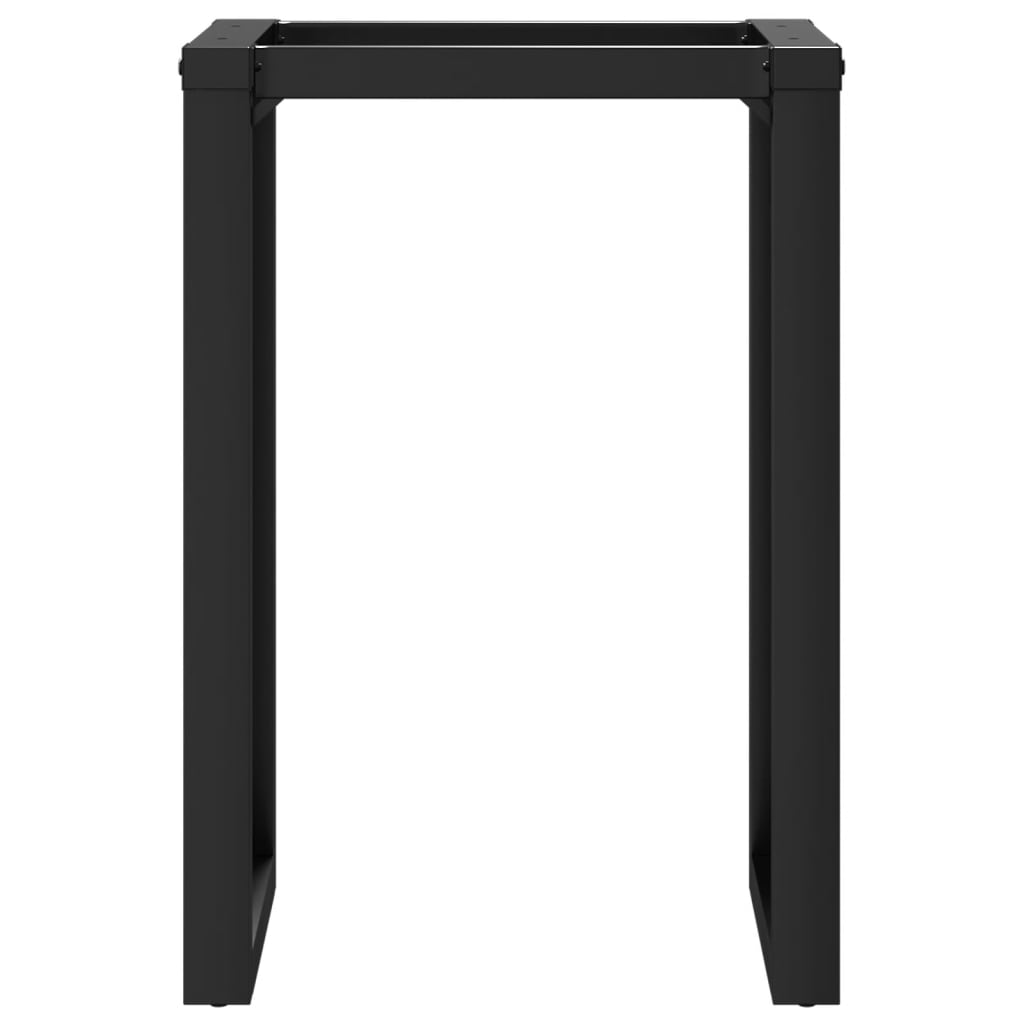 vidaXL Dining Table Legs O-Frame 50x40x73 cm Steel 4