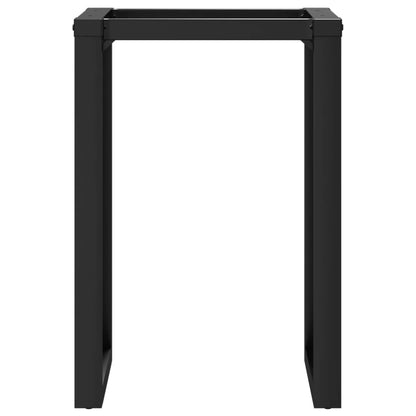 vidaXL Dining Table Legs O-Frame 60x50x73 cm Steel 4