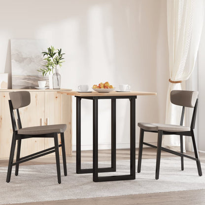 vidaXL Dining Table Legs O-Frame 60x50x73 cm Steel 1