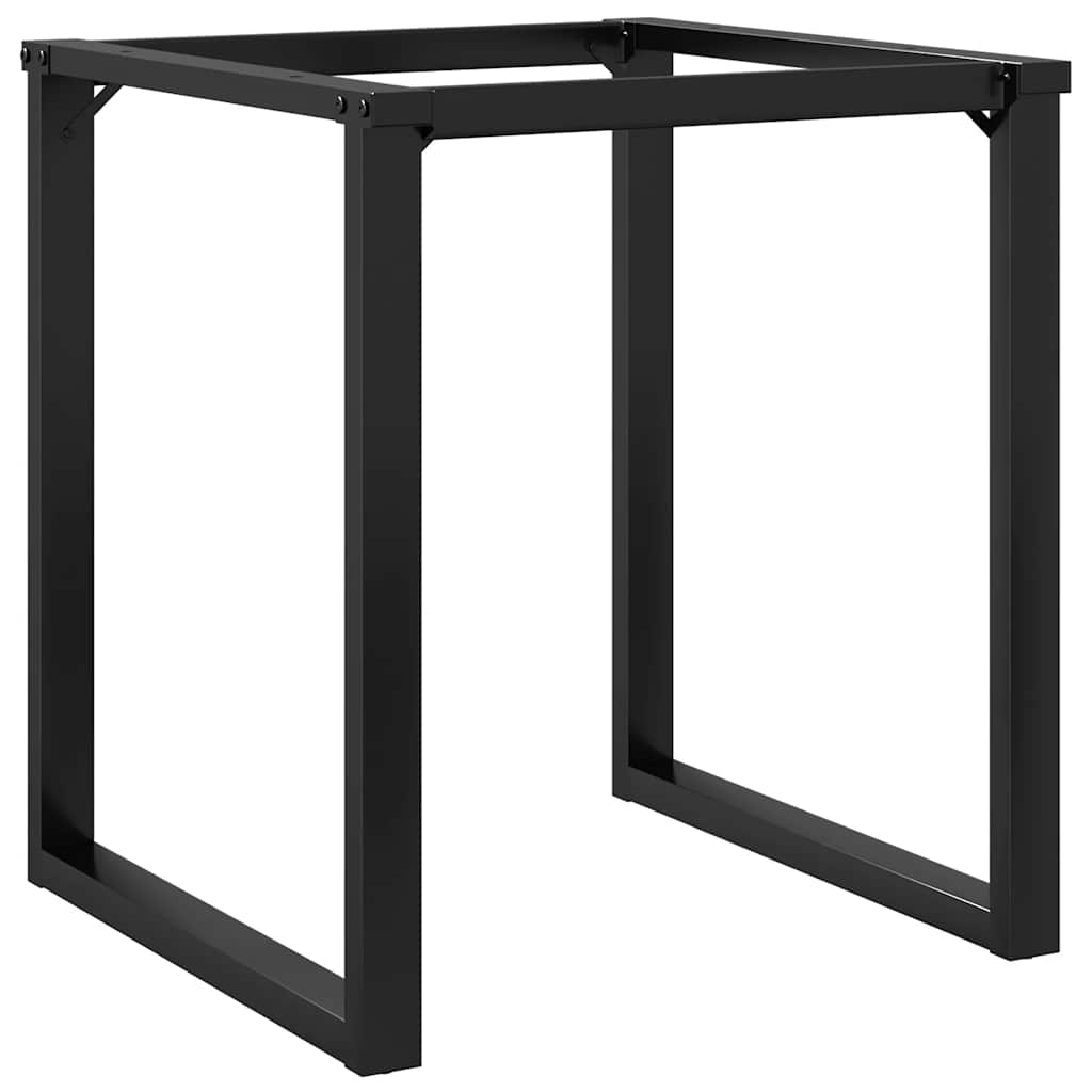 vidaXL Dining Table Legs O-Frame 60x60x73 cm Steel 2