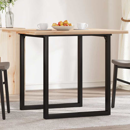 vidaXL Dining Table Legs O-Frame 60x60x73 cm Steel 3