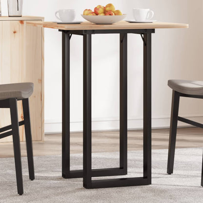 vidaXL Dining Table Legs O-Frame 80x40x73 cm Steel 3