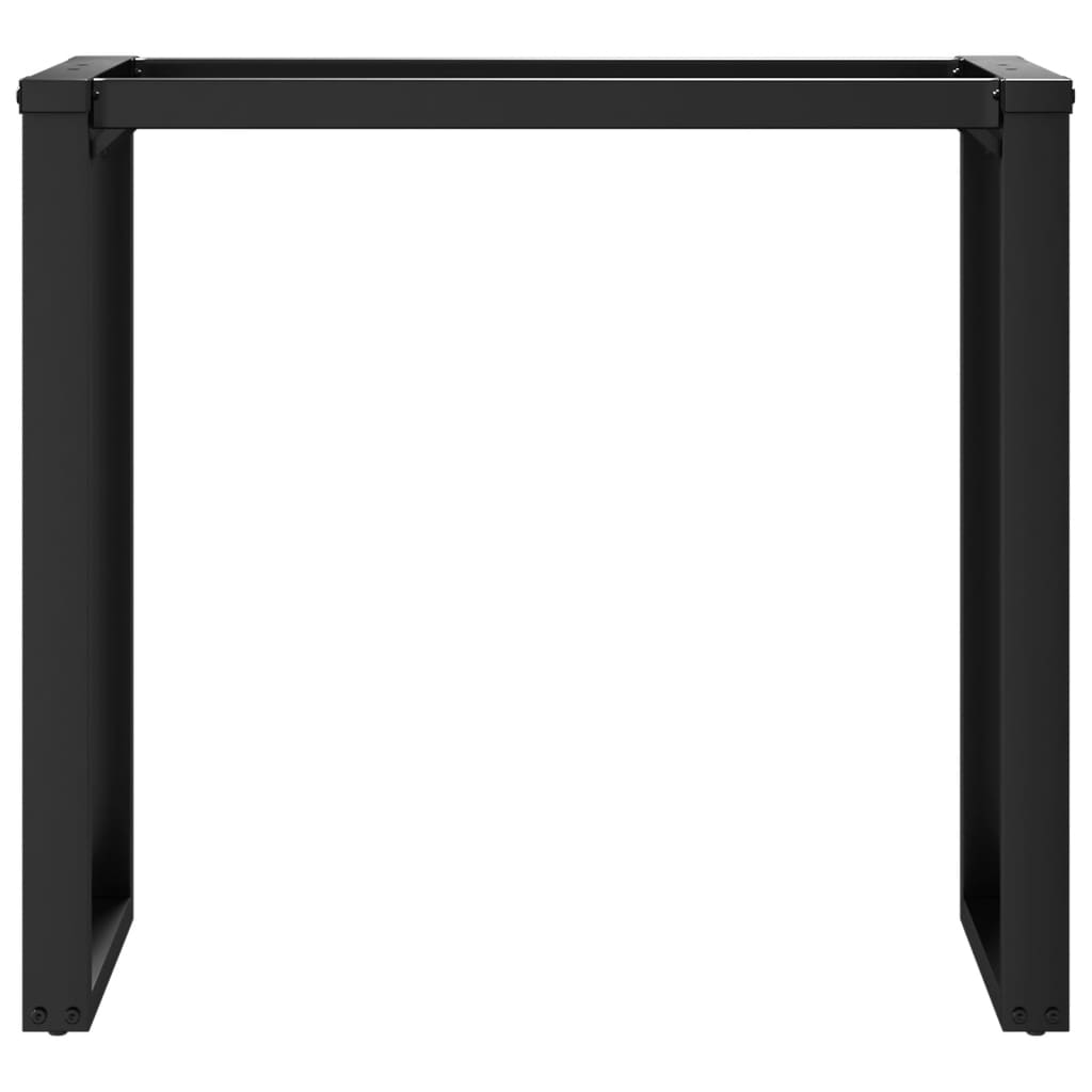vidaXL Dining Table Legs O-Frame 80x40x73 cm Steel 4