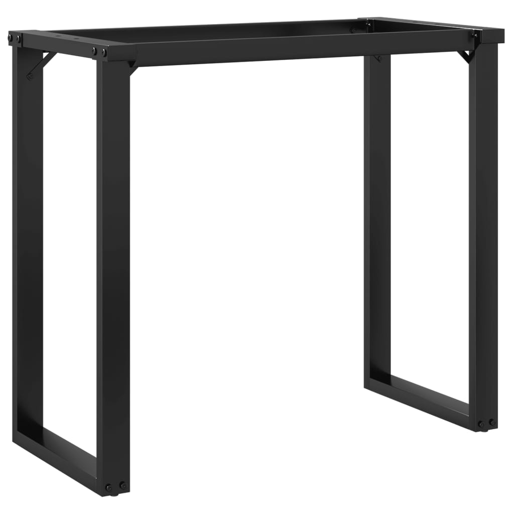 vidaXL Dining Table Legs O-Frame 80x40x73 cm Steel 6
