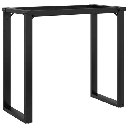 vidaXL Dining Table Legs O-Frame 80x40x73 cm Steel 6