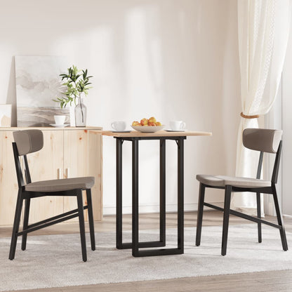 vidaXL Dining Table Legs O-Frame 80x40x73 cm Steel 1