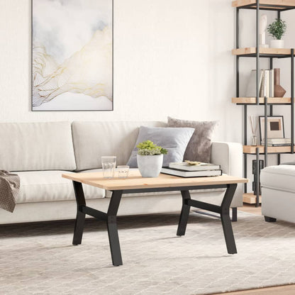 vidaXL Coffee Table Legs Y-Frame 80x70x43 cm Steel 3