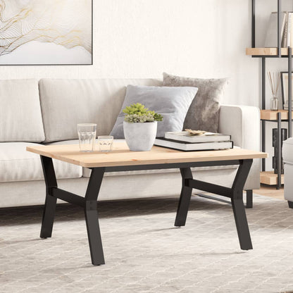 vidaXL Coffee Table Legs Y-Frame 80x70x43 cm Steel 1