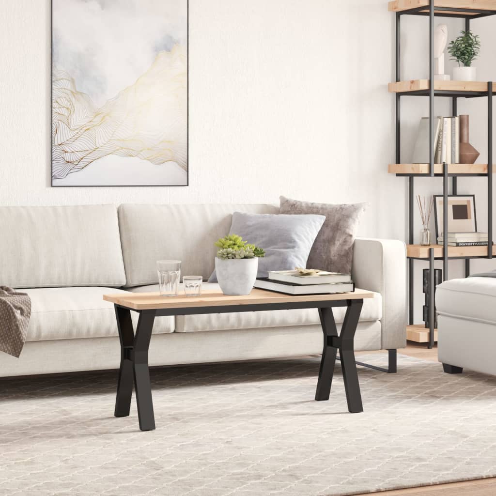 vidaXL Coffee Table Legs Y-Frame 90x30x43 cm Steel 3