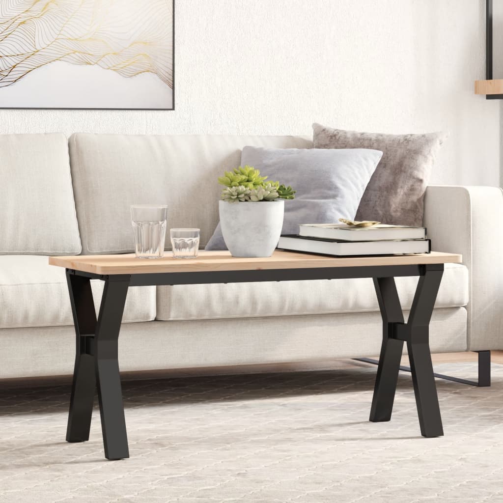 vidaXL Coffee Table Legs Y-Frame 90x30x43 cm Steel 1