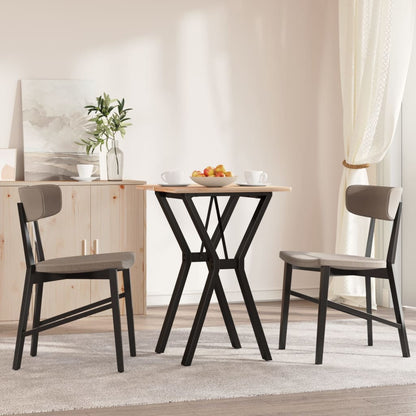 vidaXL Dining Table Legs Y-Frame 40x40x73 cm Steel 3