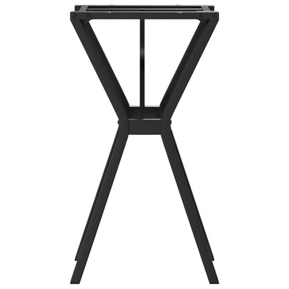 vidaXL Dining Table Legs Y-Frame 40x40x73 cm Steel 5