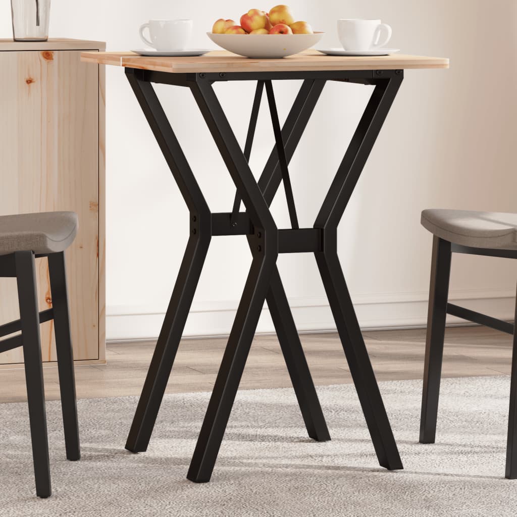 vidaXL Dining Table Legs Y-Frame 40x40x73 cm Steel 1