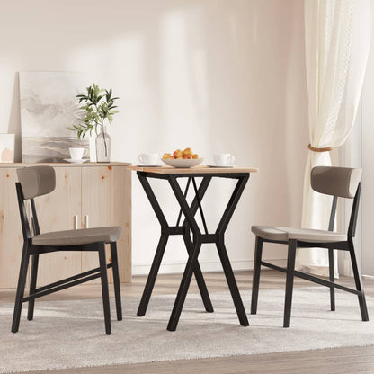 vidaXL Dining Table Legs Y-Frame 50x40x73 cm Steel 3