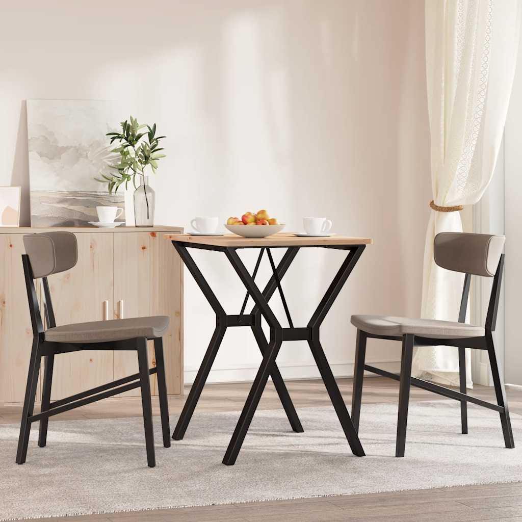 vidaXL Dining Table Legs Y-Frame 60x50x73 cm Steel 3