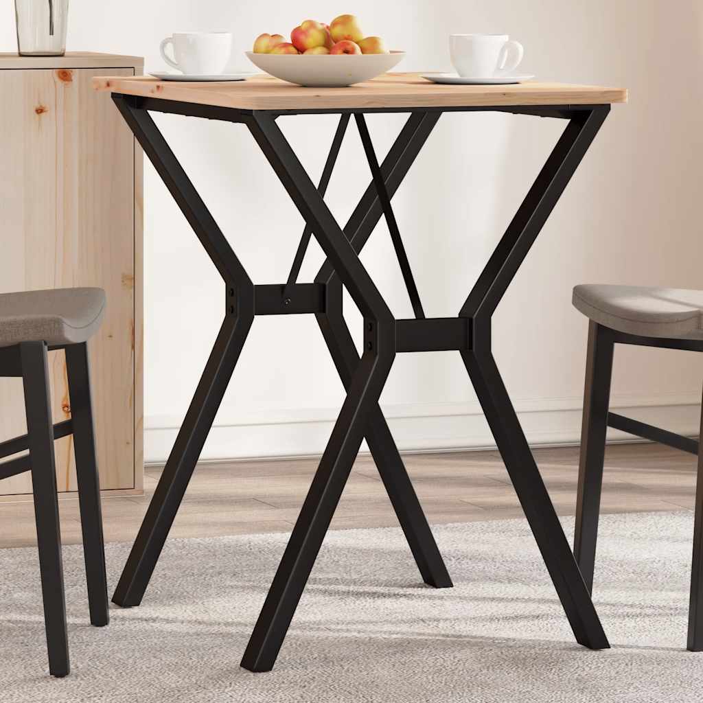 vidaXL Dining Table Legs Y-Frame 60x50x73 cm Steel 1