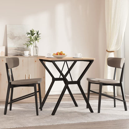 vidaXL Dining Table Legs Y-Frame 60x60x73 cm Steel 3