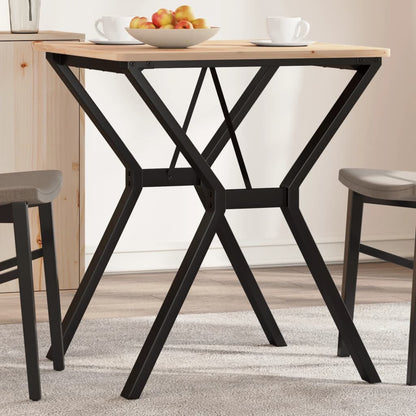 vidaXL Dining Table Legs Y-Frame 60x60x73 cm Steel 1
