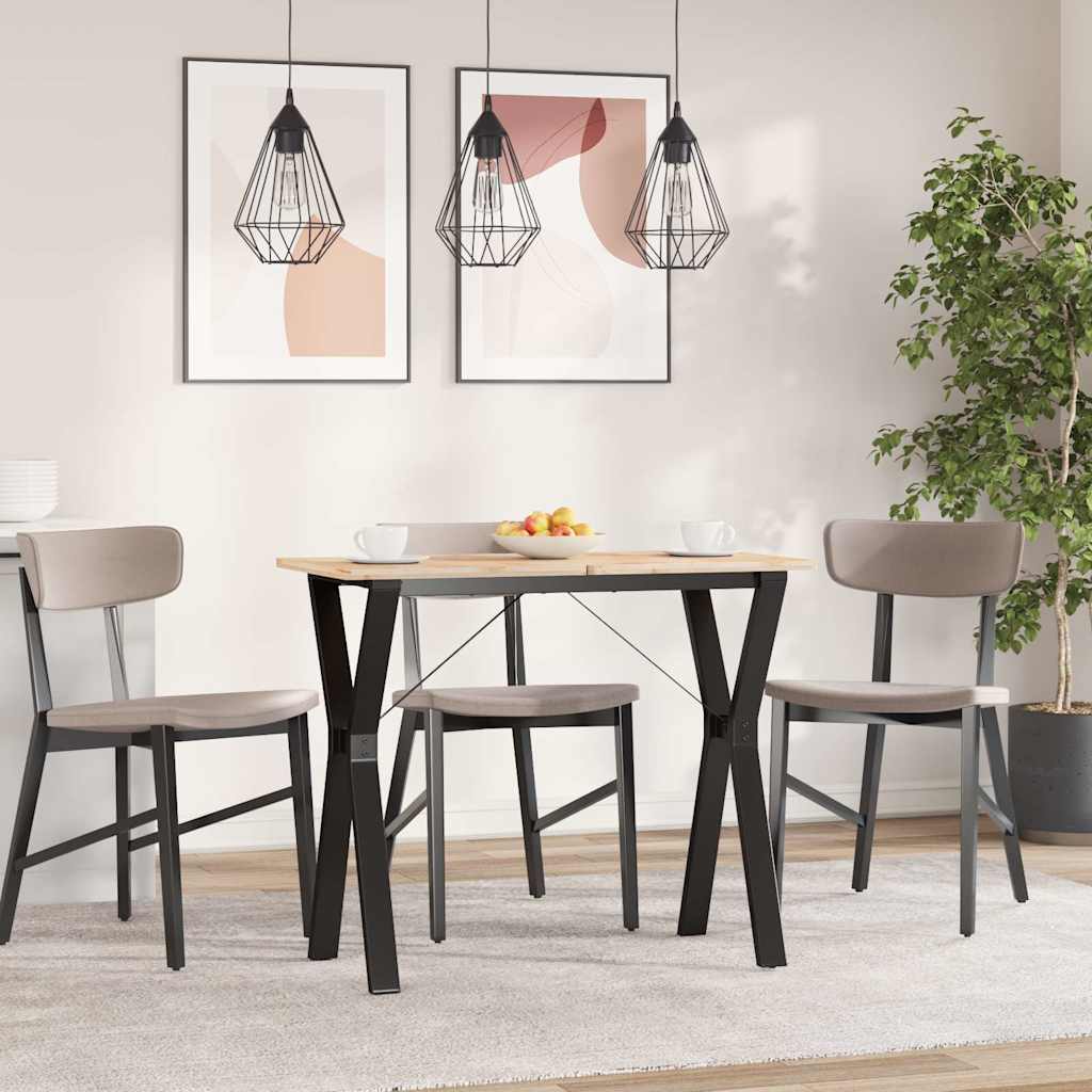 vidaXL Dining Table Legs Y-Frame 80x40x73 cm Steel 3