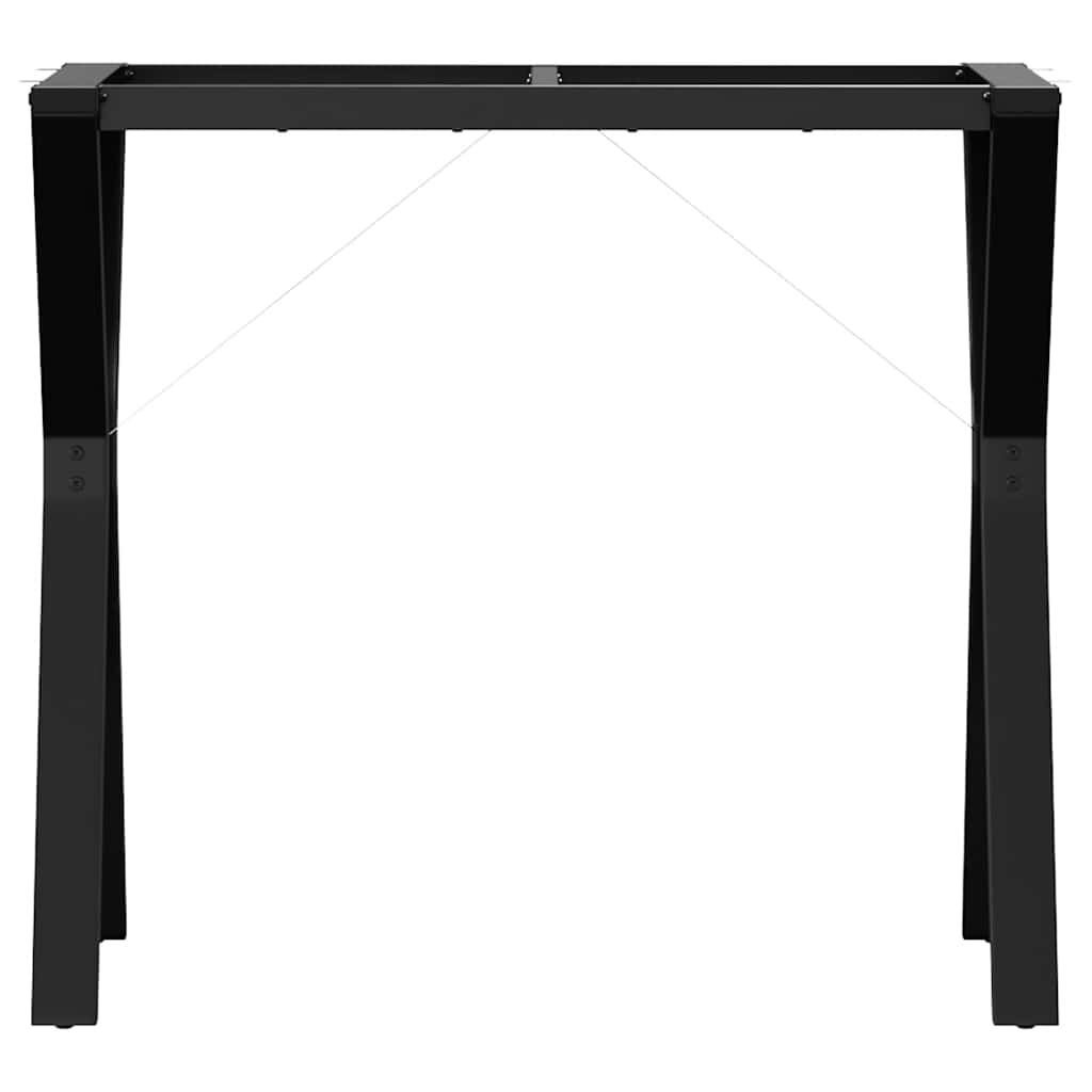 vidaXL Dining Table Legs Y-Frame 80x40x73 cm Steel 4