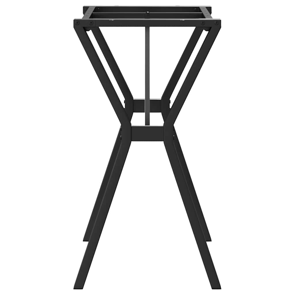 vidaXL Dining Table Legs Y-Frame 80x40x73 cm Steel 5