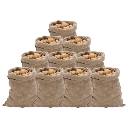 vidaXL Jute Sacks 10 pcs 60x105 cm 100% Jute 220 gsm 1