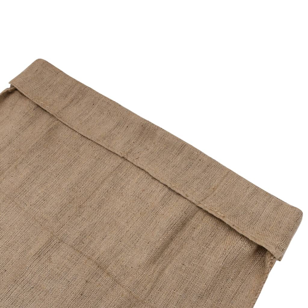 vidaXL Jute Sacks 10 pcs 100x110 cm 100% Jute 340 gsm 6
