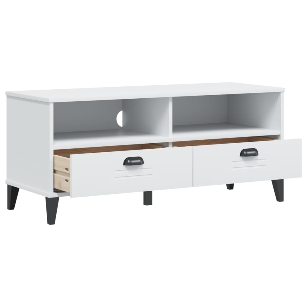 vidaXL TV Cabinet VIKEN White Engineered Wood 5