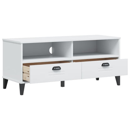 vidaXL TV Cabinet VIKEN White Engineered Wood 5