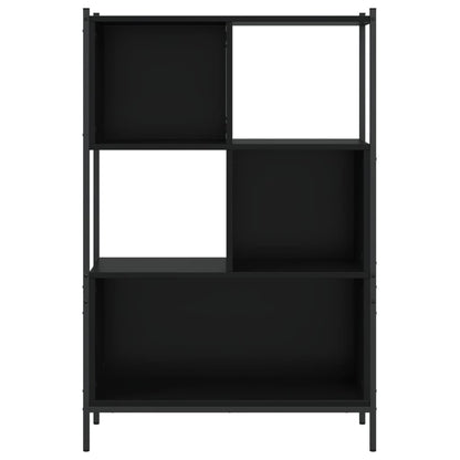 vidaXL Bookcase Black 72x28x109 cm Engineered Wood 5