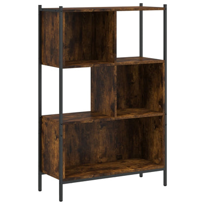 vidaXL Bookcase Smoked Oak 72x28x109 cm Engineered Wood 2