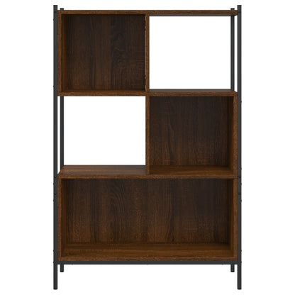 vidaXL Bookcase Brown Oak 72x28x109 cm Engineered Wood 5