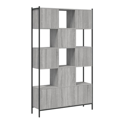 Bookcase 102x28x172 cm Engineered Wood Grey sonoma