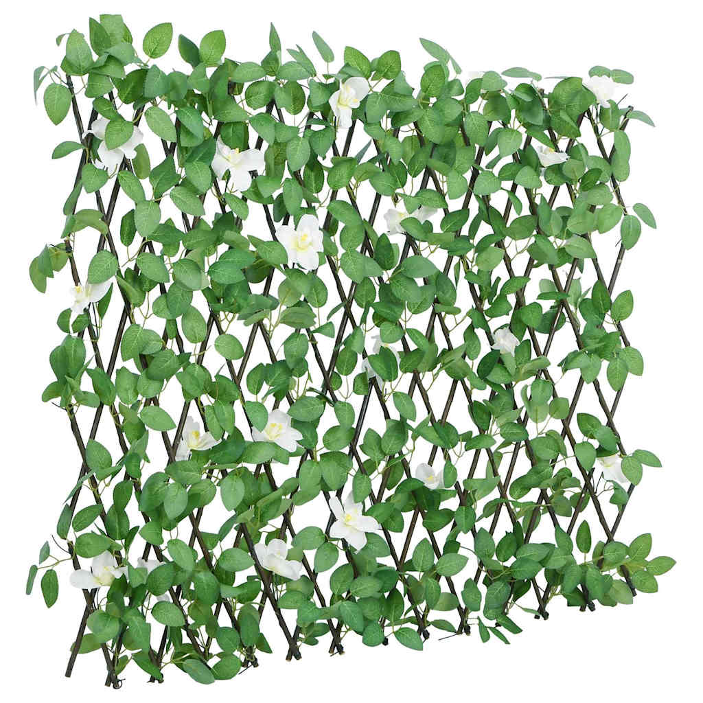 vidaXL Artificial Ivy Trellis Expandable Green 5 pcs 186x30 cm 2