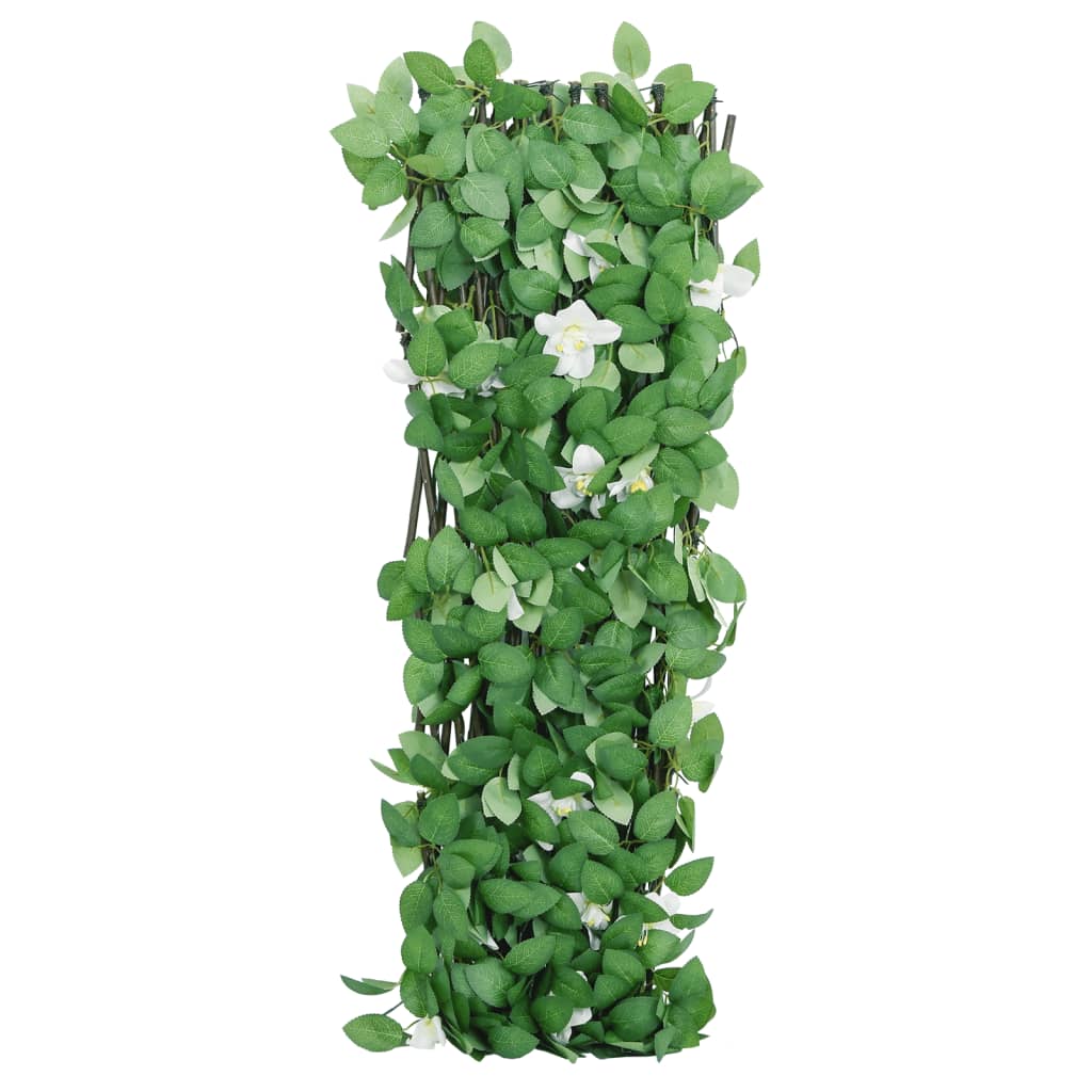 vidaXL Artificial Ivy Trellis Expandable Green 5 pcs 186x30 cm 5