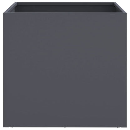 vidaXL Planters 2 pcs Anthracite 49x47x46 cm Steel 5