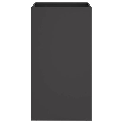 vidaXL Planter Black 42x38x75 cm Steel 4